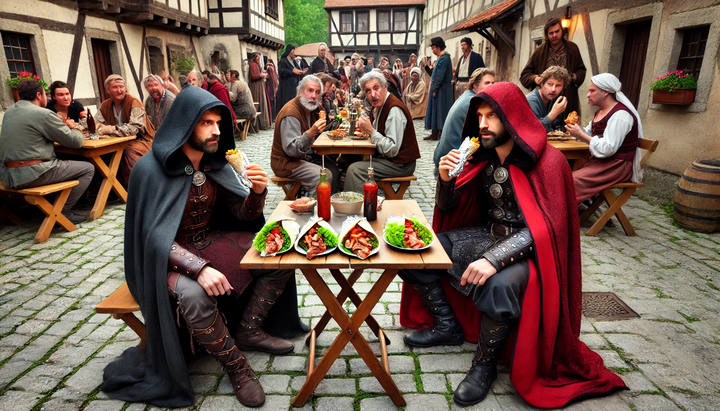 Un repas bien mérité